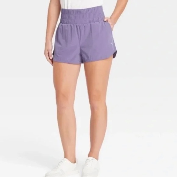JoyLab Pants - Joy Lab Blue Athletic shorts